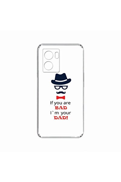 bestcase Λεπτή θήκη σιλικόνης 2 χιλιοστών, Συμβατή με OPPO A77 4G, Bad Dad, Α...