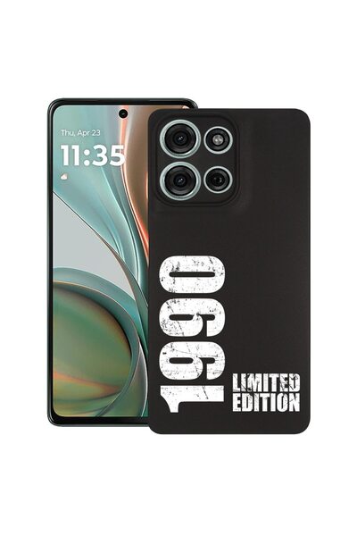 bestcase Λεπτή Θήκη Σιλικόνης για Motorola Moto G15, Περιορισμένη Έκδοση 1990...