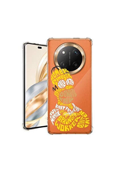 bestcase Калъф за Honor Magic7 Lite, Удароустойчив 1.5ММ, Калиграфия Хомър Си...