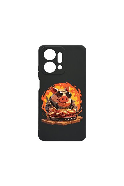 bestcase Θήκη Σιλικόνης Premium Λεπτή 1.2MM, Συμβατή με Honor X7a, Pig's Life...