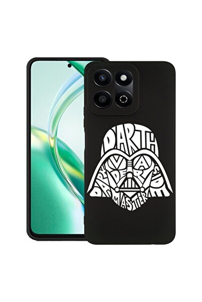 bestcase ¬Æ Husa pentru Honor 200 Smart, Slim Silicon, Calligraphy Darth Vade...