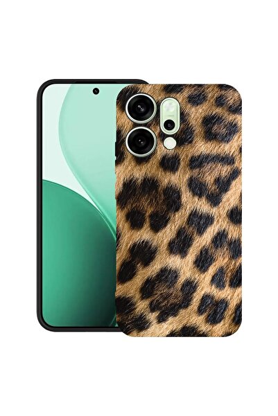 bestcase Θήκη για OPPO Reno14 5G με σχέδιο λεοπάρ, TPU Ματ Εξαιρετικά Λεπτή, ...