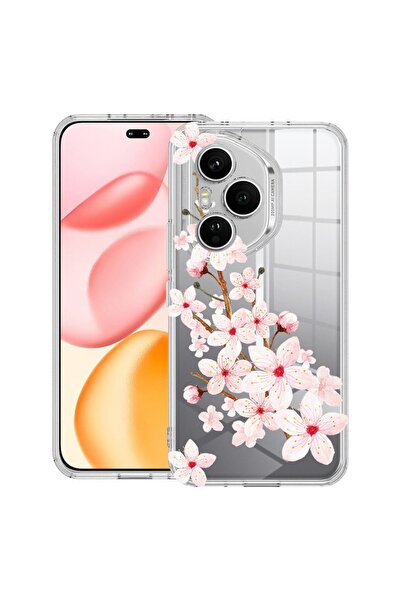 bestcase ¬Æ Husa Clear Silicon pentru Honor 400 Pro, Spring Flower, 2036424 T 62