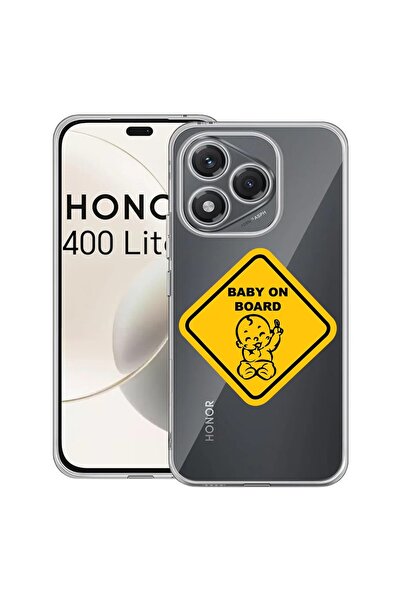 bestcase Husa pentru Honor 400 Lite 5G, BestCase¬Æ Clear Silicon 2MM, Baby On...