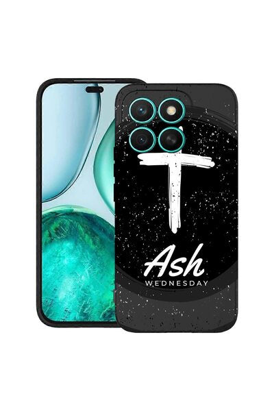bestcase Θήκη για Honor X8C, Cross - ASH Wednesday, Λεπτή σιλικόνη 0.8MM, Αντ...