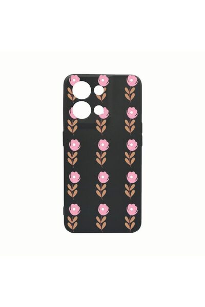 bestcase Husa Silicon, Compatibila Cu Oppo Reno8 Pro, Flowers Pattern, Rezist...