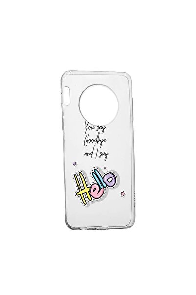 bestcase Θήκη σιλικόνης, Συμβατή με Huawei Nova Y90, Σχέδιο  "Πες Γεια ", Ανθ...