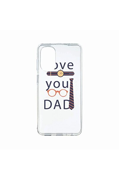 bestcase Θήκη σιλικόνης, Συμβατή με Motorola Moto G62 5G, Σ' αγαπώ μπαμπά, Αν...