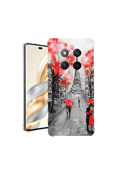 bestcase Θήκη για Honor Magic7 Lite, Αντικραδασμική 1.5MM, Πύργος του Άιφελ Π...