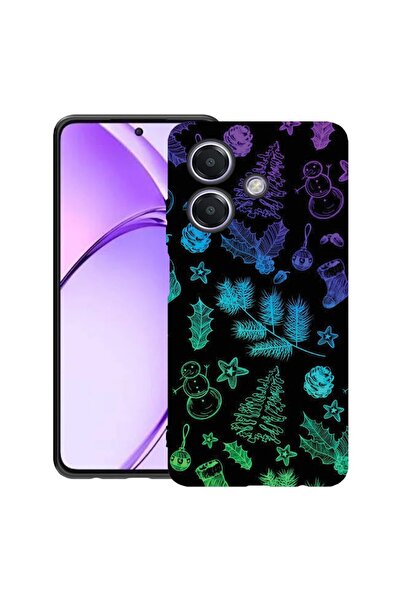 bestcase ¬Æ Husa pentru OPPO A60 5G / A40 / A40M, Xmas Pattern, Slim Silicon ...