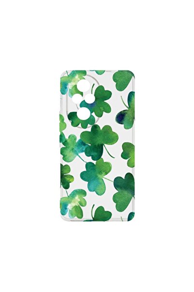 bestcase ¬Æ Husa Clear Silicon 2MM, Compatibila Cu Honor 200, Green leaf, Ant...