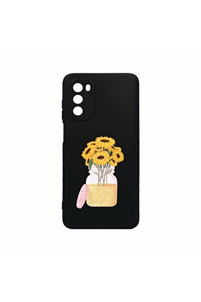 bestcase Husa Silicon, Compatibila Cu Motorola Moto G82 / Moto G52, Sun Flowe...