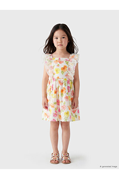LC Waikiki Timeless Clothing & Timeless Choices Ruffle Floral Print Girls' Dress
