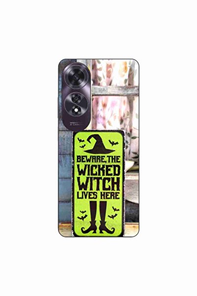 OEM Husa compatibila cu Oppo A60 4G Silicon Gel Tpu Model Halloween Wicked Wi...