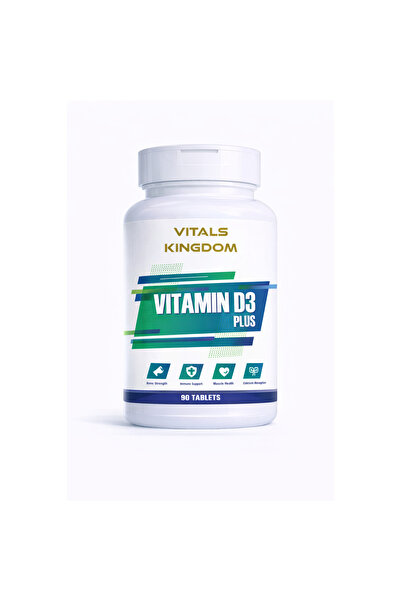 Vitals kingdom Vitamin D 3 Plus 4000 IU Tablets – 90 Tablets