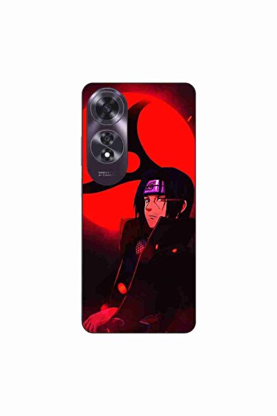 OEM Husa compatibila cu Oppo A60 4G Silicon Gel Tpu Model Itachi Sharingan