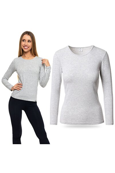 MORAJ LONG-SLEEVED SHIRT Women's Fitted T-Shirt Cotton