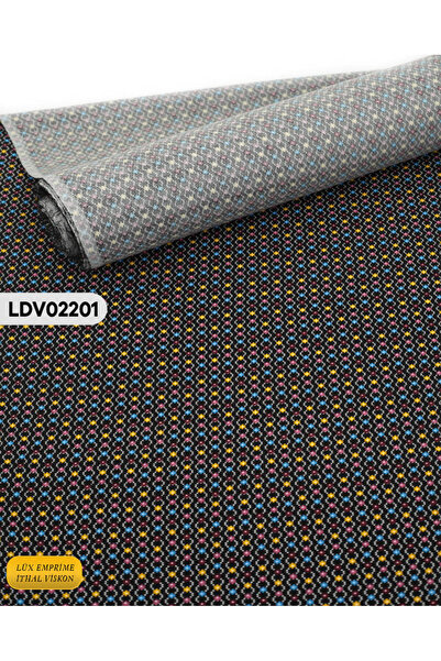 Viemor Dar En Pamuk Viskon Kumaş ( TEK EN ) 90cm-LDV02201