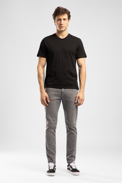 Lee Cooper JONAT muška majica standardnog kroja, 100% pamuk, osnovna V-izrez,...