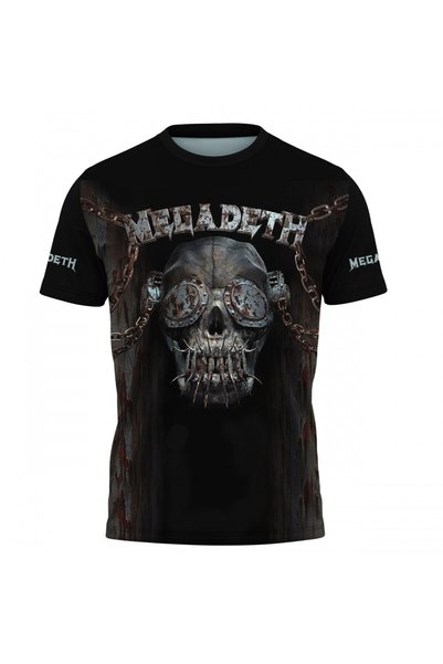 OEM Tricou barbati Megadeth , maneca scurta multicolor H023