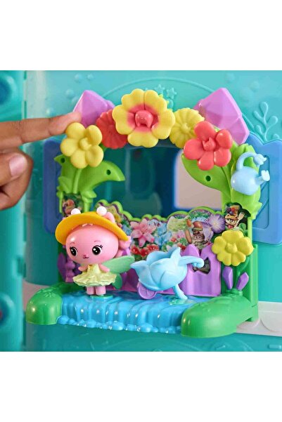 Genel Markalar GABBY'NİN OYUNCAK EVİ FİLM BALKON OYUN SETİ QUEEN KITTY FAIRY'S GARDEN BALC