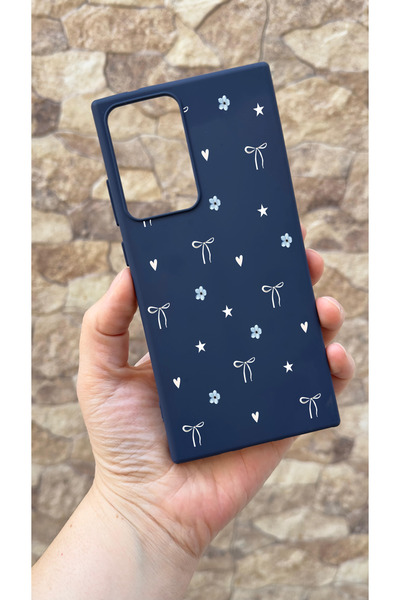 Vip Case Samsung Galaxy Note 20 Ultra Uyumlu Mini Fiyonk Desenli Silikon Darb...