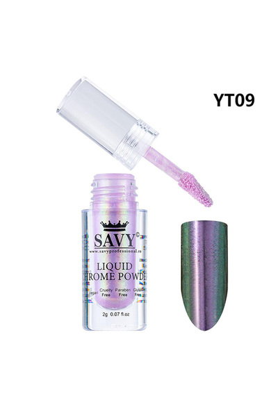 OEM Pigment pentru unghii, Pudră lichidă cu efect de crom, YT09