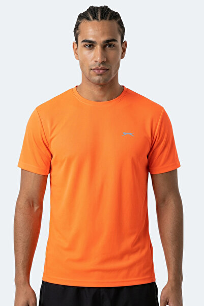 Slazenger تي شيرت HAUNTED I للرجال باللون البرتقالي النيون