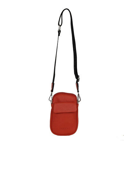 BUENO Coral Leather Women's Strap Phone Bag