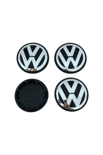 Aftermarket Комплект от 4 капачки за централен отвор на джанта, съвместими с ...