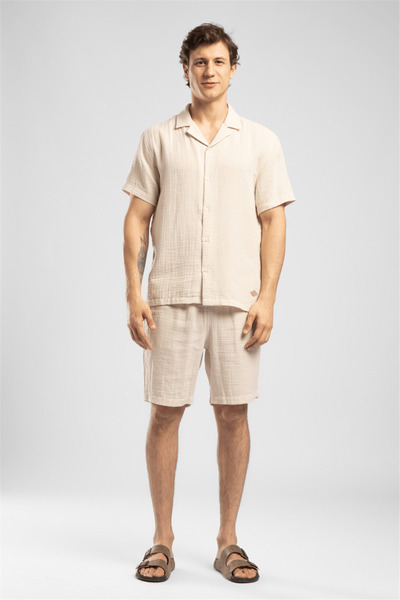 Lee Cooper Bosea Men's Regular Fit Shorts White