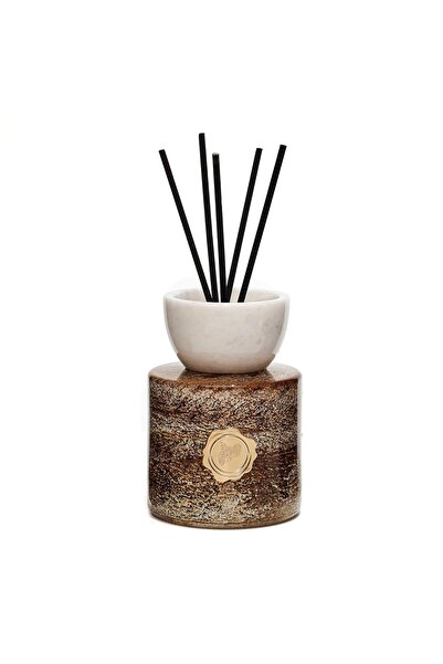 Missi Marble Bloom Serisi- Beyaz Mermer Aksesuarlı Dark Wood Oda Kokusu