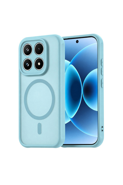 Techsuit Husa pentru Xiaomi 17, HaloFrost II MagSafe, protectie antisoc, verd...