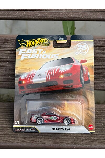 HOT WHEELS Premium Fast and Furious 25. Yıl 1995 Mazda RX-7