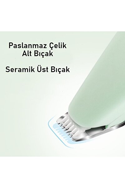 Yıldızan bgm shop Kedi Köpek Pati Tüy Kesme Makinesi Sessiz Hassas Bölge Traş...