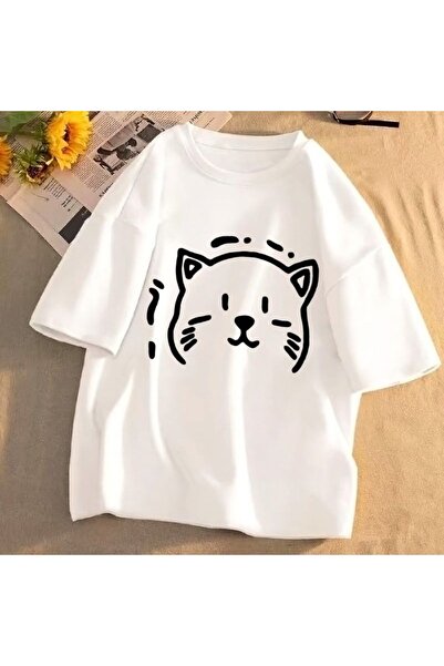 bellanova Unisex Oversize T-shirt με στάμπα Streetwear Άνετη εφαρμογή Daily P...