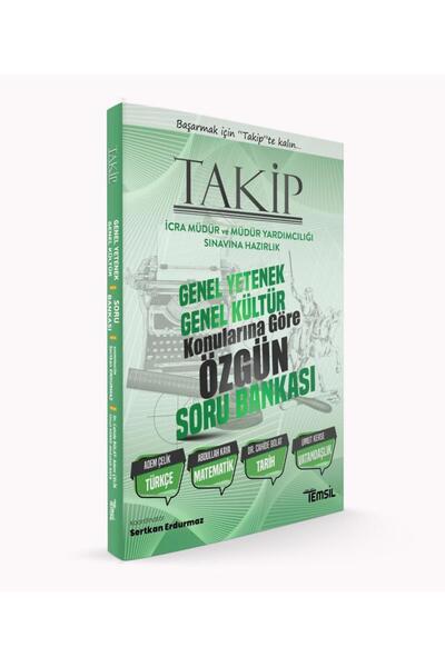 Temsil Kitap Takip Genel Yetenek- Genel Kültür Konularına Göre Özgün Soru Ban...