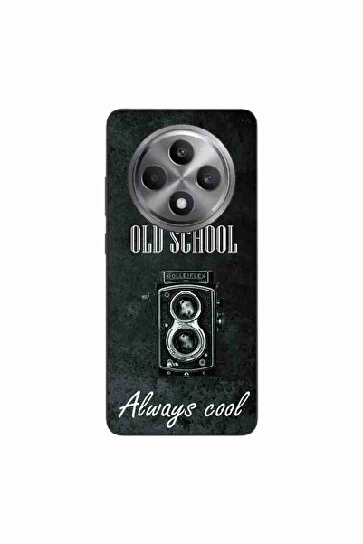 OEM Husa compatibila cu Oppo Reno12 FS Silicon Gel Tpu Model Retro Camera