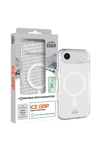 EIGER Ice Grip Magsafe GRS iPhone Air Clear case