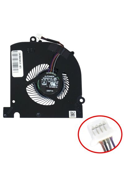 unbranded Ανεμιστήρας ψύξης GPU φορητού υπολογιστή για MSI Stealth 17M A12U A...
