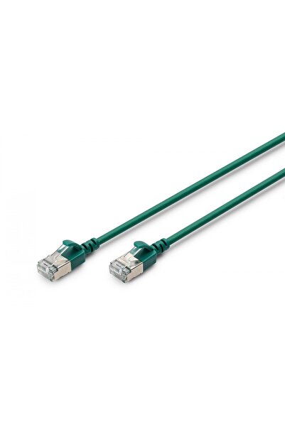 Digitus Cablu patch CAT 6A F/FTP Subțire 5,00m verde