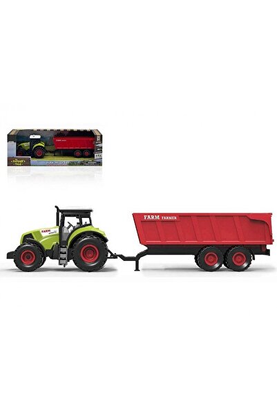MADEJ Tractor cu remorcă 1:36 ≈õwiat≈Ço d≈∫wiƒôk