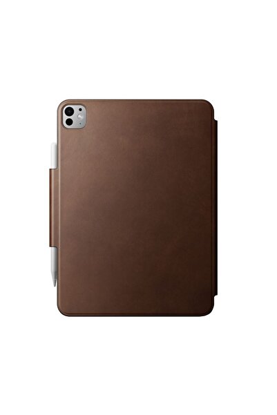 Nomad Husă tip carte din piele - husă de protecție din piele pentru iPad Pro ...