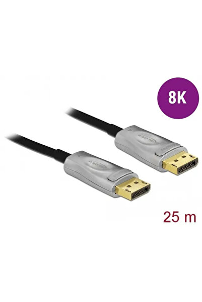 DELOCK Cablu Optic Activ DisplayPort 1.4 8K 25 m