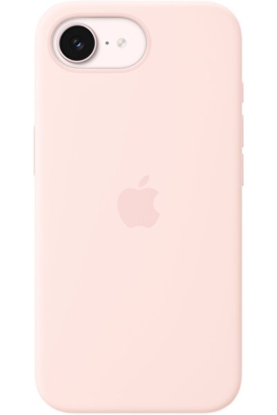 Apple Husă de silicon pentru iPhone 17e cu MagSafe, roz moale