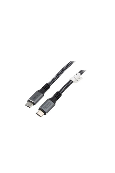 Digitus Cablu Power Delivery (PD), USB 4.0 USB C cu conector pe ambele părți ...
