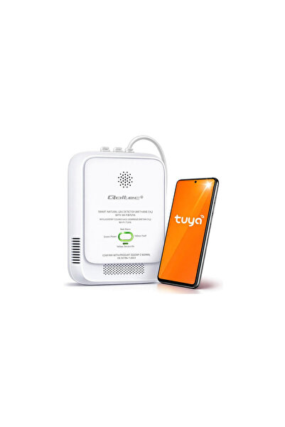 Qoltec Senzor de scurgere de gaz natural