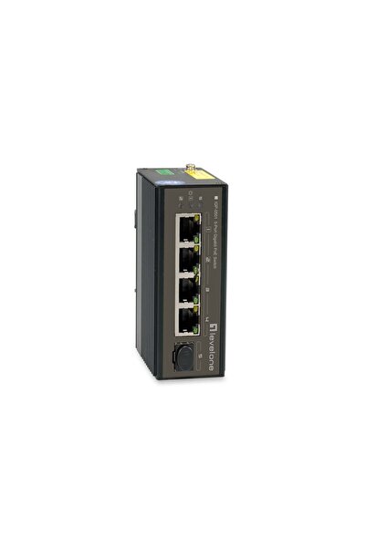 LEVEL ONE LevelOne Industr.PoE+Switch 4xGE PoE/1xSFP 240W unman.Metall