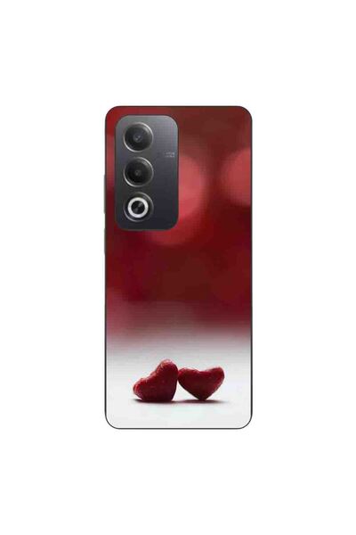 OEM Husa compatibila cu Oppo A80 Silicon Gel Tpu Model Little Hearts
