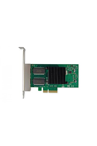 Digitus Netzwerkkarte PCI-e 4Port RJ45 Gigabit Intel I350